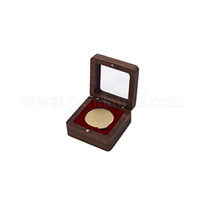 Магнитные коробки для хранения деревянных медалей CON-WH0088-94A-01-1