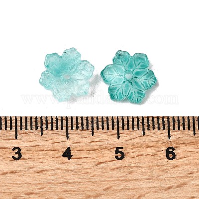 Стеклянные бусины GLAA-D303-04E-1