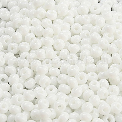 Стеклянные бусины с имитацией нефрита SEED-Z001-A-B01-1