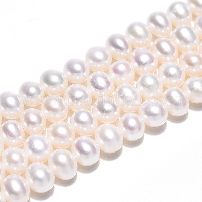 Нити из натурального культивированного пресноводного жемчуга PEAR-N016-05B-1