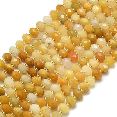 Природный Топаз нефрита бисер нитей&nbsp;LS-G-P573-A57-01-1