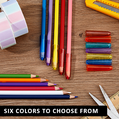 12 комплект пластиковых колпачков для карандашей DIY-FH0008-02-1