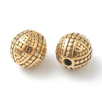 Бусины из нержавеющей стали 304 STAS-H145-02G-1