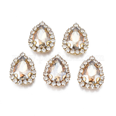 Шить на горный хрусталь RGLA-S030-13-B01-1