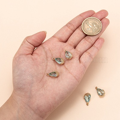 Прозрачные стеклянные подвески X-GLAA-T007-05C-1