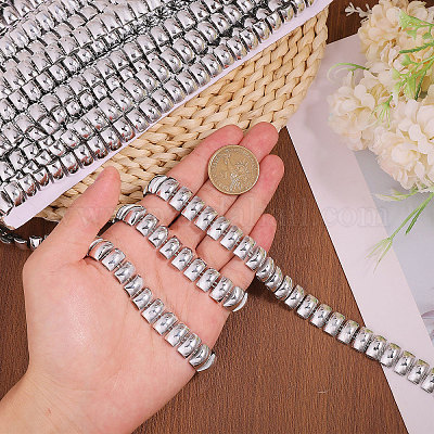 Прямоугольная пластиковая бисерная отделка DIY-WH0656-36A-1