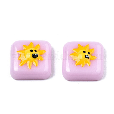 Кабошоны из непрозрачной смоляной эмали CRES-N031-029-1