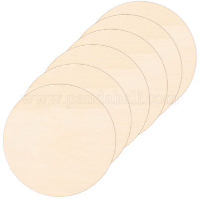 6 шт. необработанной древесной щепы&nbsp;AJEW-CP0009-86-1