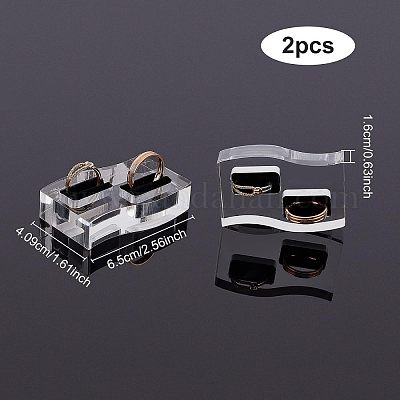 Акрил с фланелевым кольцом RDIS-WH0006-04-1