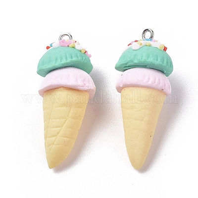 Полимерной глины ручной работы подвески PORC-TAC0001-01B-1