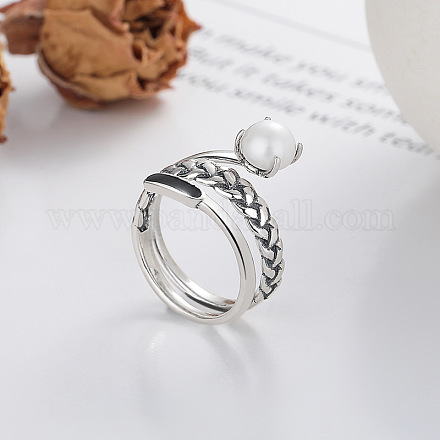 925 кольцо-манжета с эмалью из стерлингового серебра FS-WG7FC26-01-1