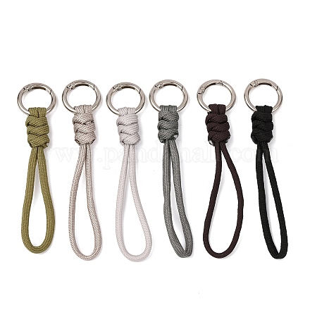 6 шт. подвесные украшения из парашютного шнура из полиэстера и спандекса HJEW-JM04388-1