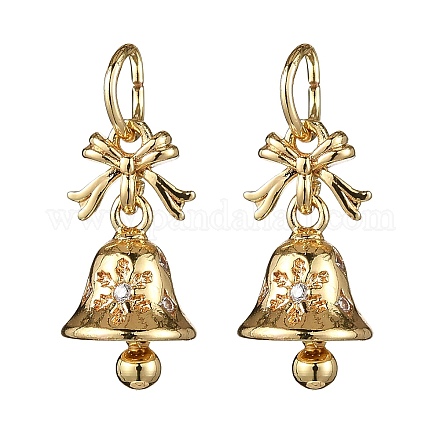 Латунные микро проложить кубического циркония подвески KK-Z127-01G-1