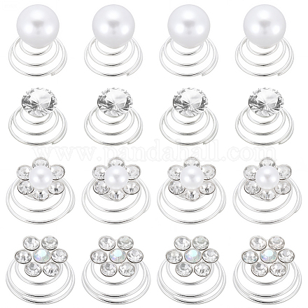 Спиральная шпилька для волос катушка железные аксессуары для волос&nbsp;OHAR-SP0001-12A-1