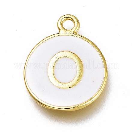 Латунь эмаль подвески&nbsp;KK-H103-01O-G-1