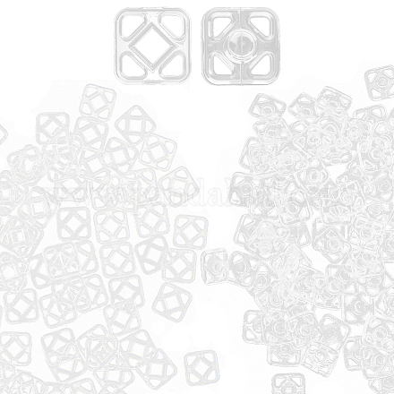 100 пара пластиковых кнопок BUTT-CY0001-03-1