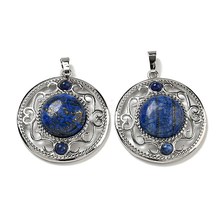Кулоны из натурального лазурита G-Q158-03K-1