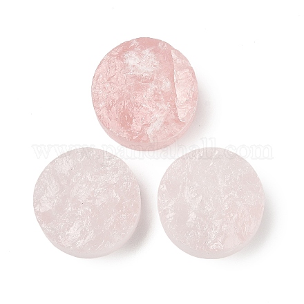 Природного розового кварца кабошонов G-K338-39D-02-1