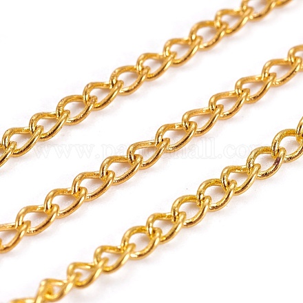 Латунные витой цепочки бордюрный цепи X-CHC-S107-G-NF-1-1