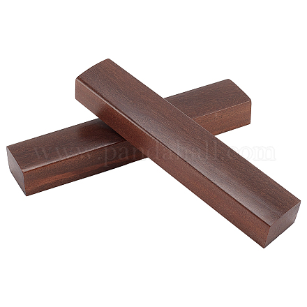 Дерево китайская каллиграфия вес бумаги литой AJEW-WH0326-31-1