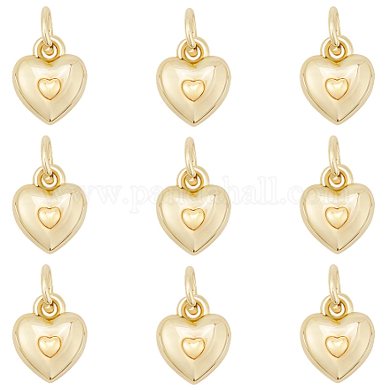 10шт латунные подвески&nbsp;KK-BBC0022-99C-1