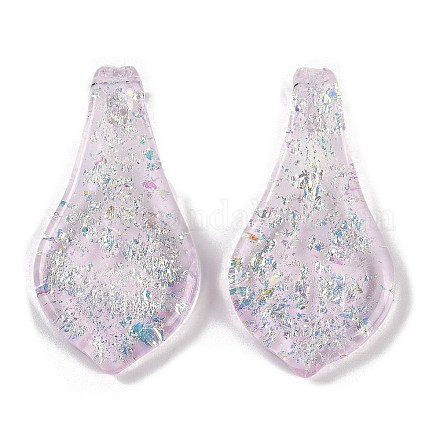 Lampwork большие кулоны&nbsp;FOIL-K003-01C-1