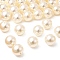 ABS Plastic Imitation Pearl Round Beads, White, 20mm, Hole: 2.5mm