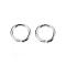 Tarnish Resistant 304 Stainless Steel Jump Rings, Open Jump Rings, Stainless Steel Color, 9x1.4mm, Inner Diameter: 6.2mm