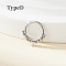 316 Surgical Stainless Steel Spike Hoop Nose Rings, Cone, Stainless Steel Color, 8mm, Pin: 1.2mm