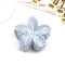 Resin Claw Hair Clips, Hair Accessories for Women & Girls, Flower, Light Steel Blue, 85x75mm
