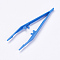 DIY Craft Plastic Fuse Bead Tweezers, Hama Clips Tool For Children, Royal Blue, 13x3.5x1.1cm