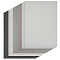 30Pcs 5 Colors A4 Craft Paper Cardstock, for DIY Card Craft Making, Rectangle, Gray, 298x210x0.4mm, 6pcs/color
