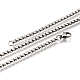 Не тускнеющие цепочки из нержавеющей стали 304 NJEW-O110-05I-P-3