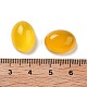 Кабошоны из натурального желтого агата&nbsp;G-G145-02B-3