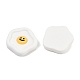 Кабошоны из смолы с изображением смайлика CRES-S372-01F-2