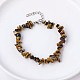 Браслет из натурального тигрового глаза с бисером&nbsp;TJ9442-1-1