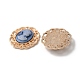 Непрозрачная смола овальные камеи кабошоны из сплава FIND-WH0126-120KCG-2