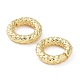 Покрытие стойки латунные открытые кольца для прыжков KK-B076-20G-2