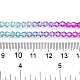 Градиентные цветные стеклянные бусины X1-DGLA-A039-T6mm-A011-5