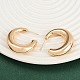 Латунь серьги EJEW-H168-14B-G-3