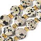 Природные яшмы далматин бисер нитей G-G271-C01-10mm-2