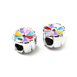 Ccb пластиковые европейские бусины CCB-P015-02P-01