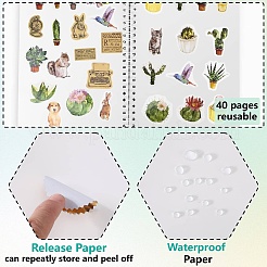 Книга с коллекцией наклеек&nbsp;AJEW-WH0582-021