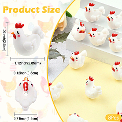 8шт силиконовые бусины на тему Дня независимости&nbsp;SIL-YW0002-39