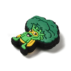 Фруктовые Супермен пищевые экологически чистые силиконовые фокусные бусины&nbsp;SIL-Q021-01I