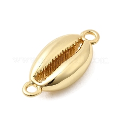 Подвески-соединители в форме латунной ракушки&nbsp;KK-H529-11G
