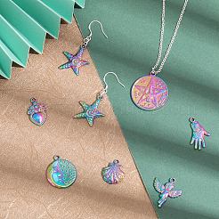 20 шт. 10 стиля подвески из нержавеющей стали 304&nbsp;STAS-CA0001-96