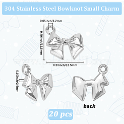 20 шт. подвески из нержавеющей стали 304&nbsp;STAS-BBC0007-73P