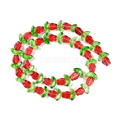 Прозрачные стеклянные бусины GLAA-K070-02D