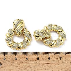 Латунь с подвесками из фианита&nbsp;KK-K353-02G